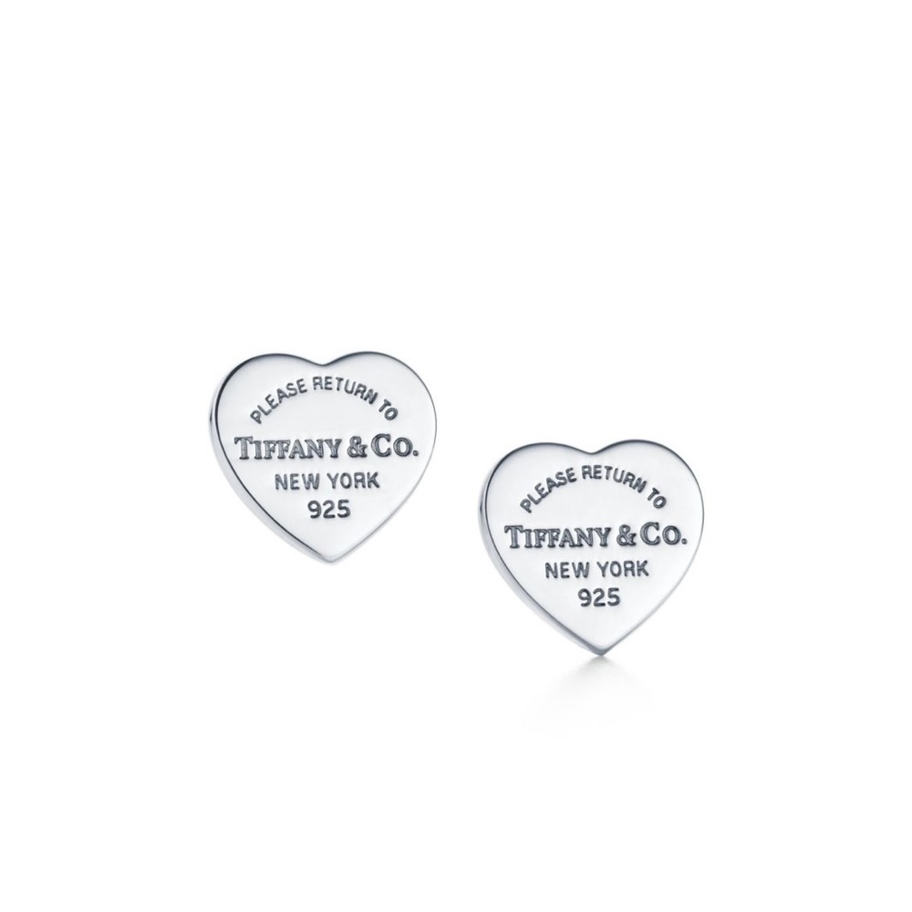 Tiffany & Co tag earrings